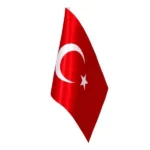 Türk Masa Bayrağı 15x22,5 Cm - Görsel 2