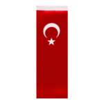 Düz Kesim Türk T Masa Bayrağı (Direksiz)