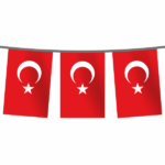 İpe Dizili Türk Bayrağı