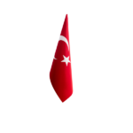 Türk Makam Bayrağı Telalı (Saçaklı + Saçaksız)
