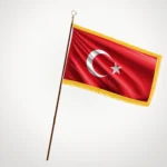 Türk Bayrağı Tören Flaması (Sadece Bayrak)