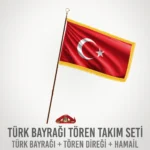 Türk Bayrağı Tören Flaması (Takım)