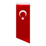 Yan Kesim Türk T Masa Bayrağı (Direksiz)